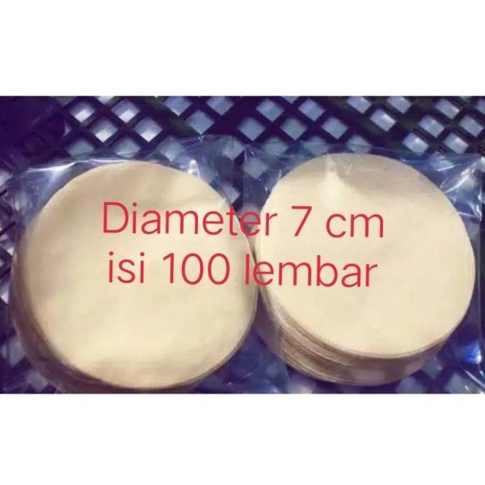 

kulit dimsum Diameter 7 cm, isi 100 lembar TERLARIS TERPERCAYA ORIGINAL