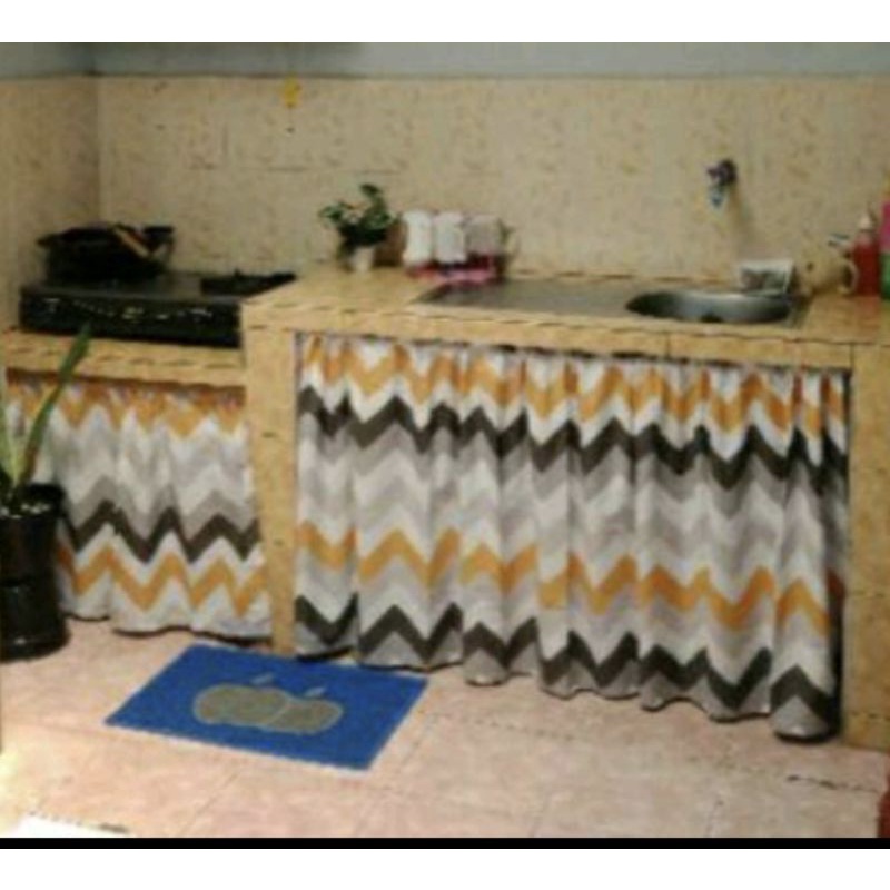 GORDEN KOLONG DAPUR MOTIF MINIMALIS