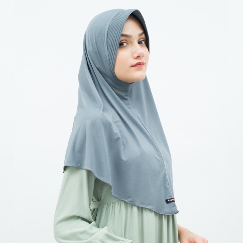 SIMPLE PET BERGO JERSEY / HIJAB INSTANT / KERUDUNG SEKOLAH