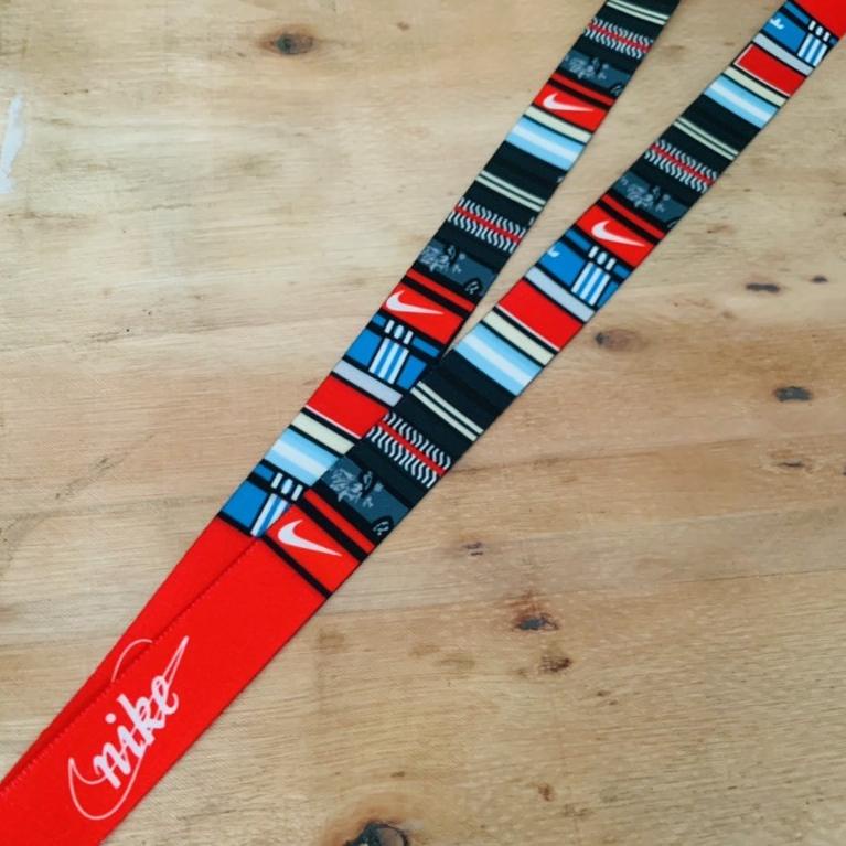 

[PROMO 9MA78] Lanyard Printing Gantungan ID Card Nike Sneaker Pasti Murah