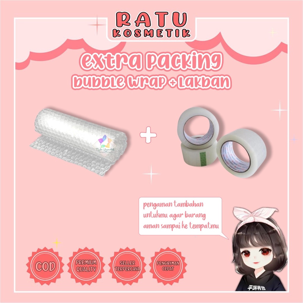 ❤ RATU ❤ Buble Wrap Packing Tambahan | Bubble Wrap Pengaman Paket Anda