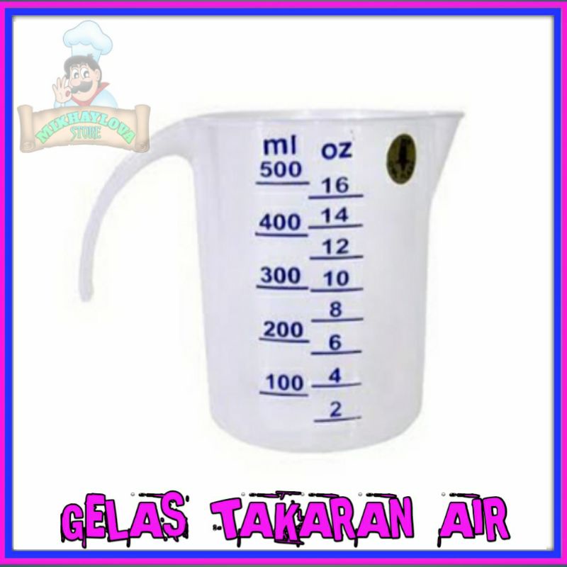 Gelas Penakar Air / Gelas Takar Air Good Quality
