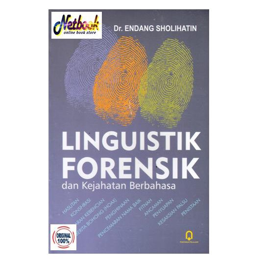 LINGUISTIK FORENSIK DAN KEJAHATAN BERBAHASA