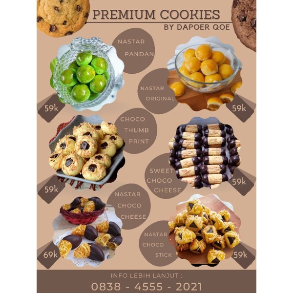 

Premium Cookies