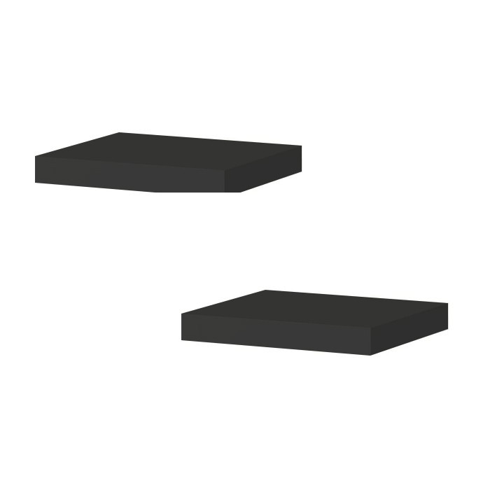 Floating Shelves / Rak Dinding Minimalis Gantung / Ambalan Melayang Isi 2 Pcs 20x20cm