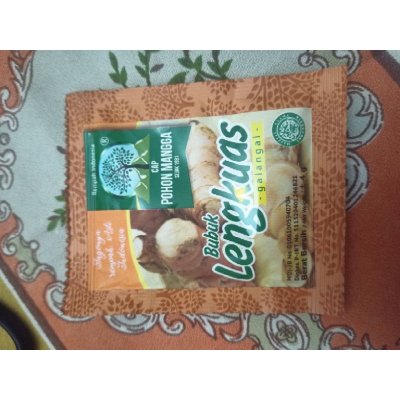 

bubuk lengkuas cap pohon mangga