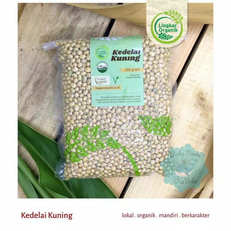 

Kacang Organik MPASI by Lingkar organik kacang merah kacang hijau kedelai kemasan 100gr