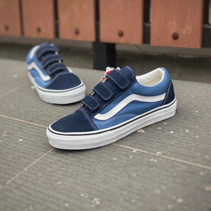 Vans Oldskool Velcro Classic Navy/Black