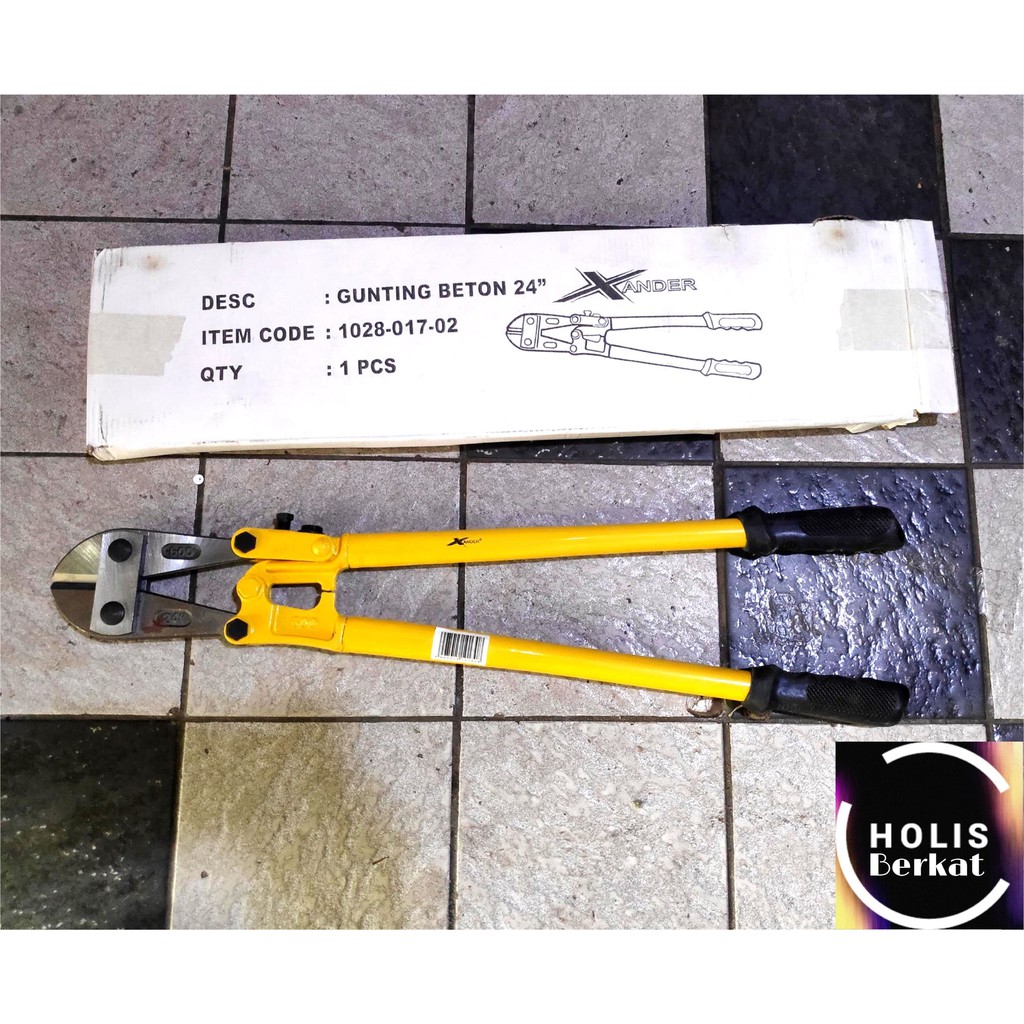 

Gunting Beton / Besi Beton / Bolt Cutter/ Clipper 24 Inch XANDER