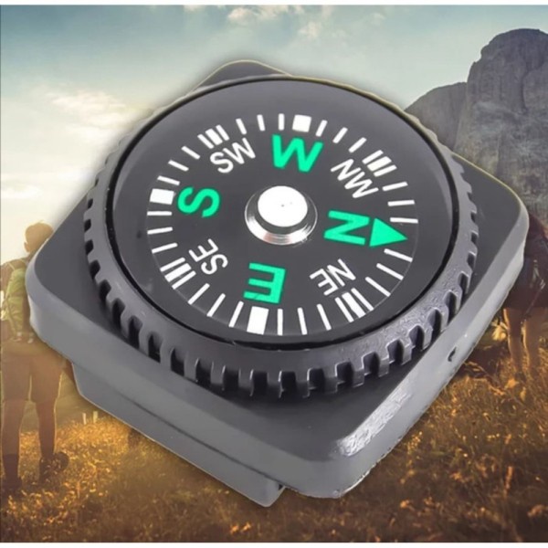 Kompas Mini Serbaguna` Jam Tangan Gelang` Compass Outdoor Suunto