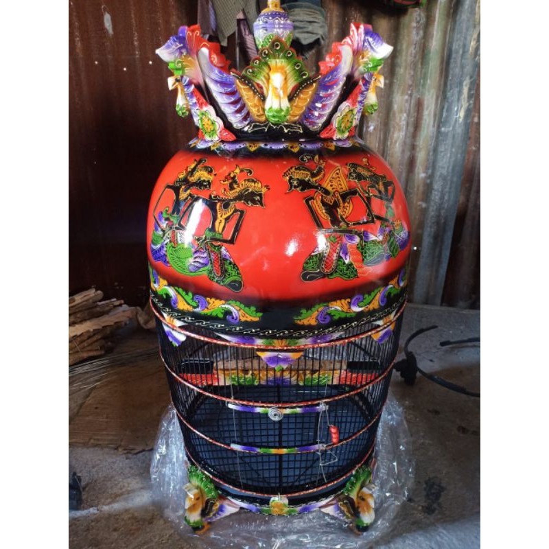 sangkar mahkota perkutut