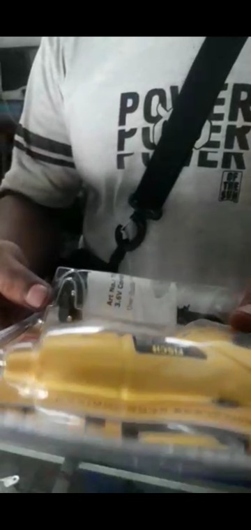 Cordless Screwdriver/mesin Obeng/mesin Bor Portable Fisch Ts 601200