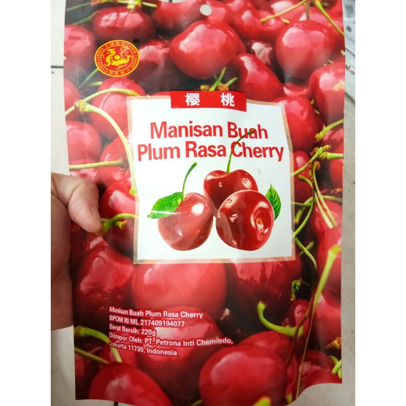 

Manisan Buah Plum 220gr (Rasa Cherry / Blueberry)