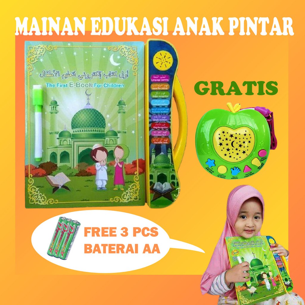 ipad i pad ebook edutoys edukasi belajar mainan maenan bayi baby anak anak tk islami mainan edukasi