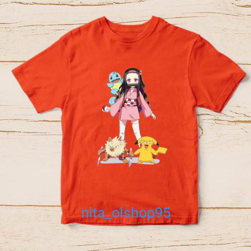 baju anak karakter pokemon anime terlaris