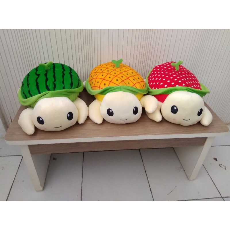 boneka kura-kura buah lucu turtle Fruit bantal kura buah seulgi import