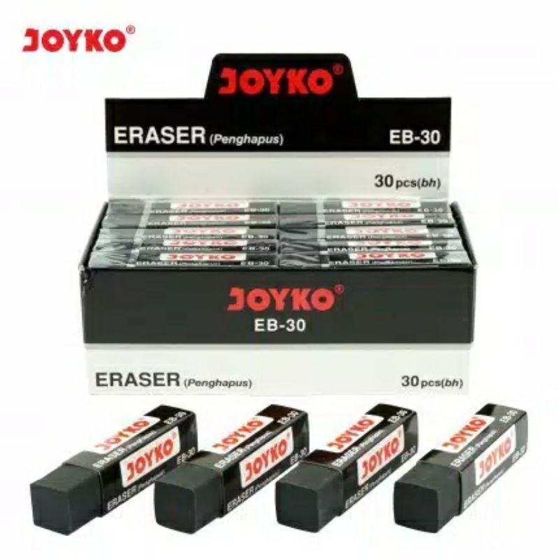 

Penghapus / Eraser Joyko besar Black EB-30 & White ER-30w