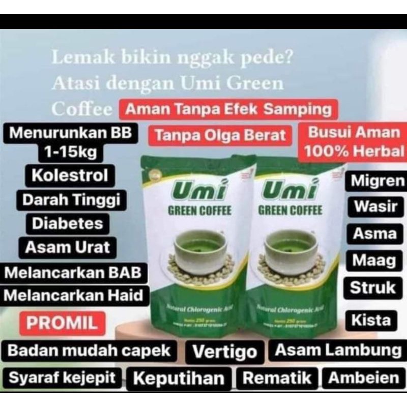 

Umi green Coffee reseller resmi