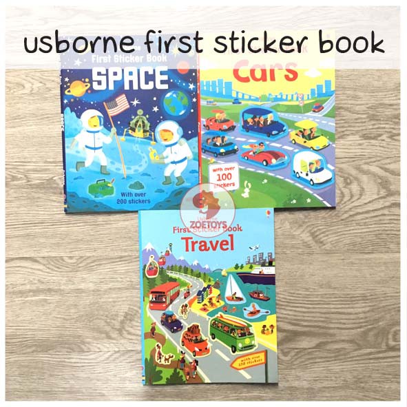 Zoetoys Usborne First Sticker Book 2 | Mainan Edukasi Aktivitas Menempel Anak