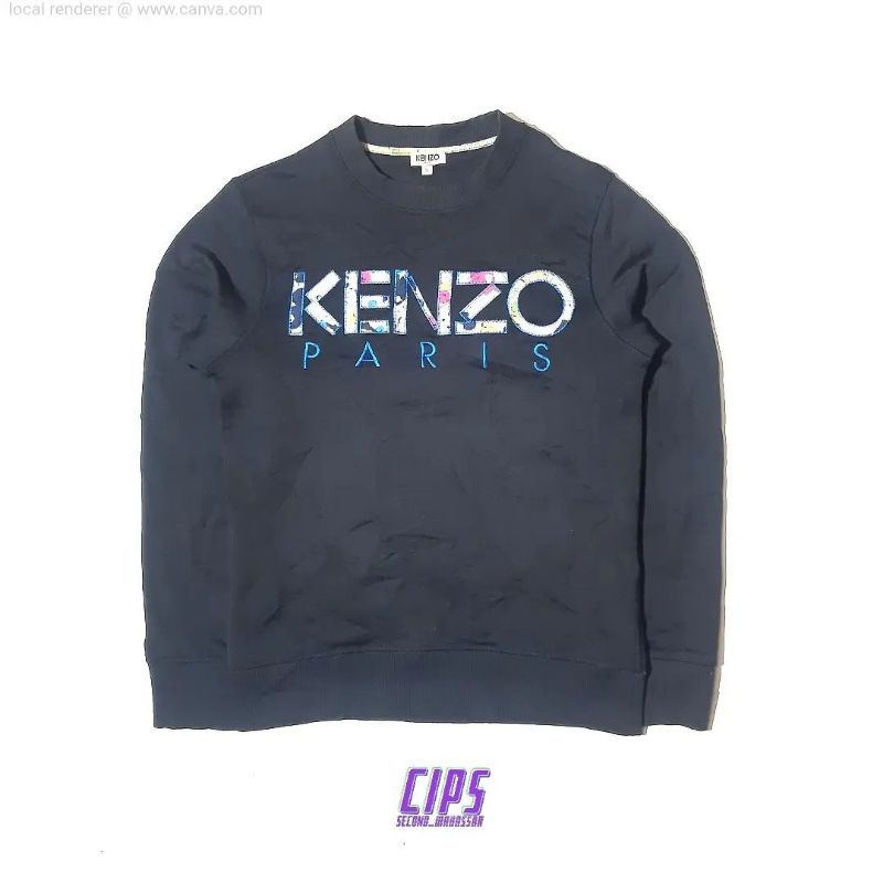 Kenzo Paris Second Original Sweatshirt / Crewneck / Sweater