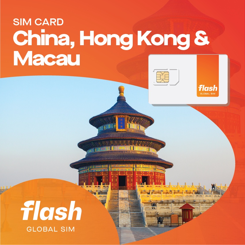 Sim Card China Unlimited Max Data (Kartu Perdana Cina Simcard)