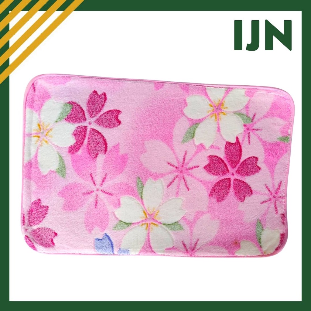 Keset Bulu Halus Anti Slip Alas Bintik Untuk Kamar Mandi Murah Anti Licin