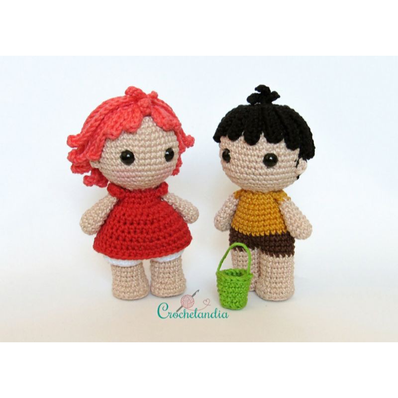amigurumi ponyo & sosuke