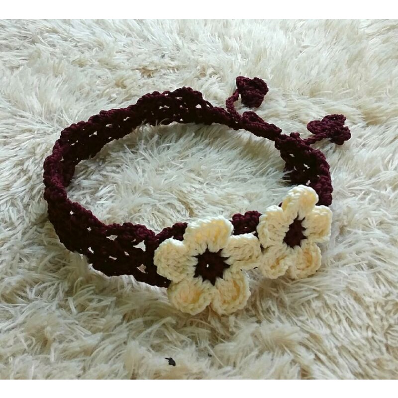 headband bando bandana bayi dan anak cewek  baby rajut heandmade cantik murah terbaru