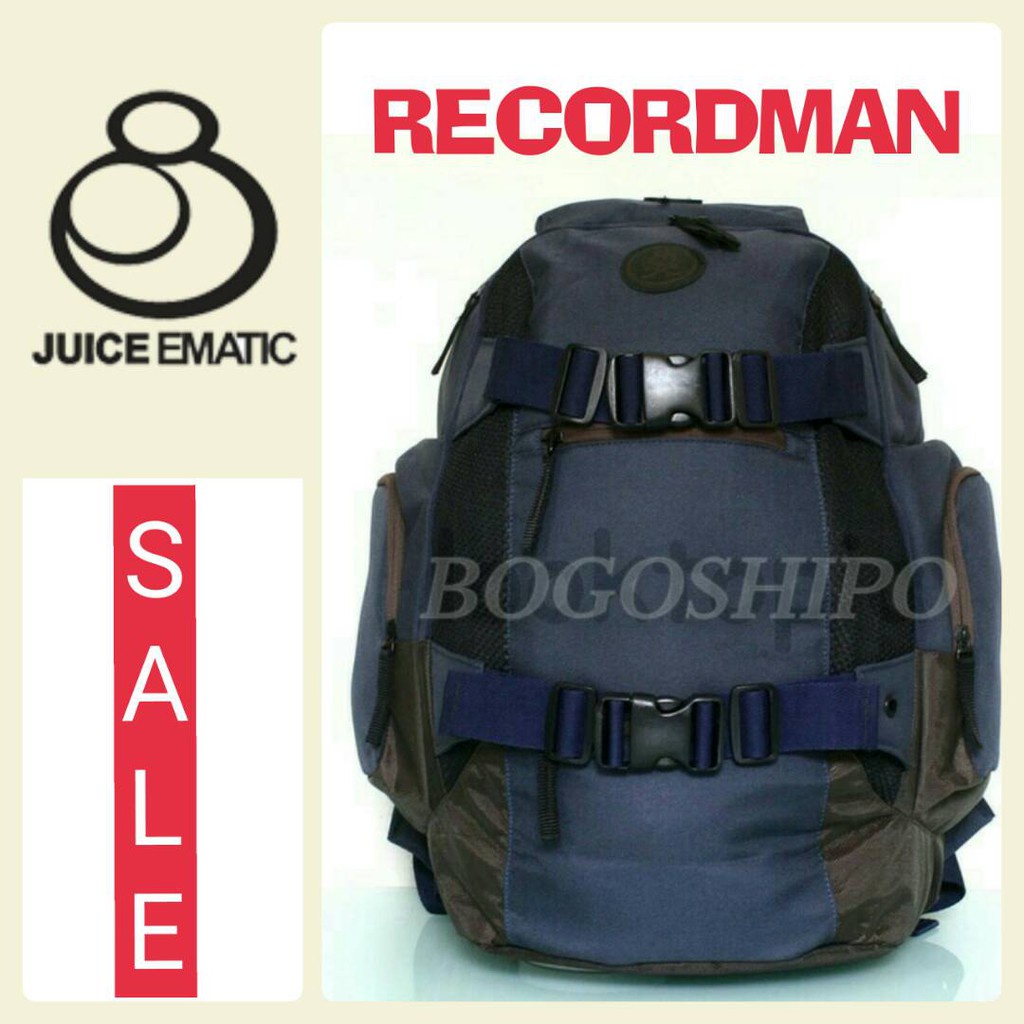 Tas Gunung Ransel Punggung Backpack Laptop Juice Ematic Recordman (100% ORIGINAL) Harga Murah