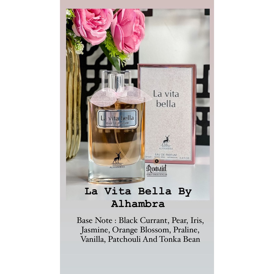 LA VITA BELLA BY MAISON AL HAMBRA EAU DE PERFUME