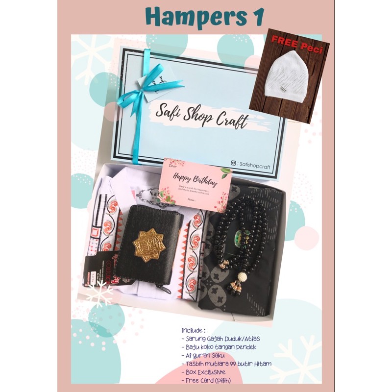 Hampers/Parcel/Gift/Kado/Souvenir Pernikahan, Pengajian, Umroh,Haji