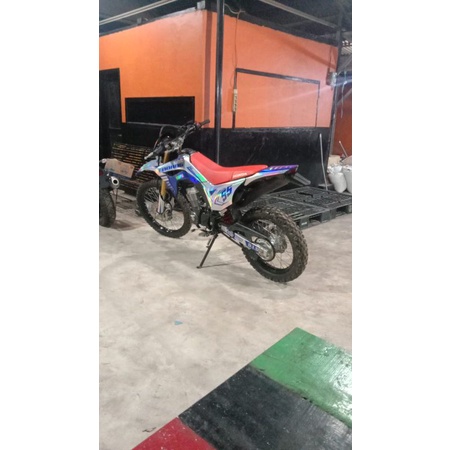 costum stiker decal HOLOGRAM CRF 150L,KLX, DTRACKER, WR155 FULL BODY (Bahan Max decal)cod