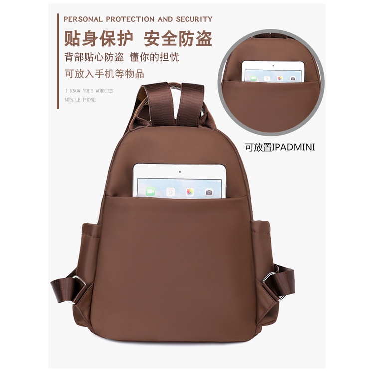 Tas Ransel Wanita ZELA KYTA BACKPACK Import Kulit Premium Tas Sekolah Kuliah Kerja Wanita Remaja Dewasa - Grosir Tas Batam-8