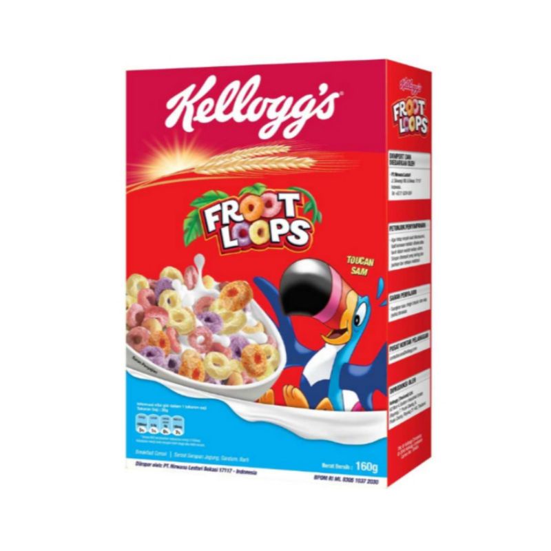 

Kellogg's Froot Loops Sereal 160 g