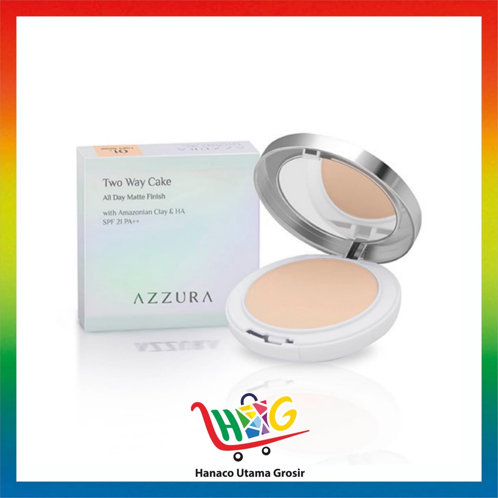 AZZURA TWO WAY CAKE BEDAK FOUNDATION SPF 21