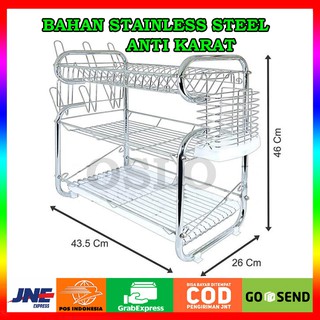 Rak piring 2susun rsok olymplast Shopee Indonesia Rak piring 2susun rsok olymplast Shopee Indonesia