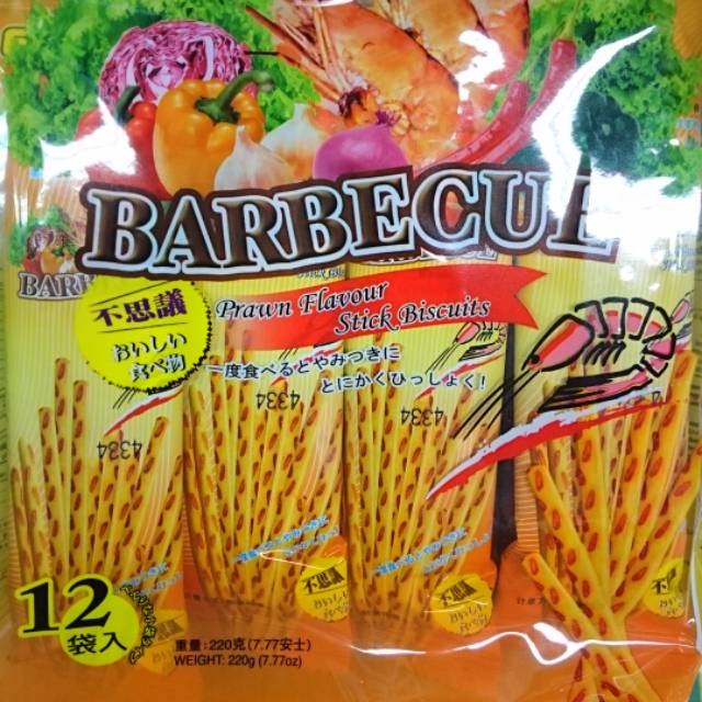 

Ego biscuit stick rasa bbq prawn