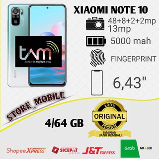 xiaomi redmi note 10 464 ram 4gb rom 64gb garansi resmi