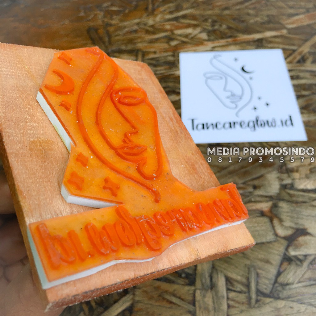 

Stempel Kayu Jumbo Besar Maksimal 9x8cm