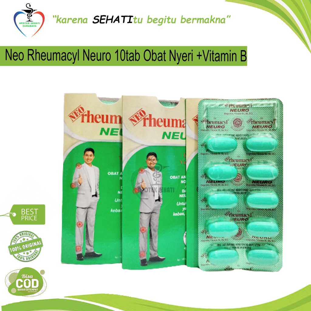 NEO RHEUMACYL NEURO OBAT NYERI KRAM KESEMUTAN