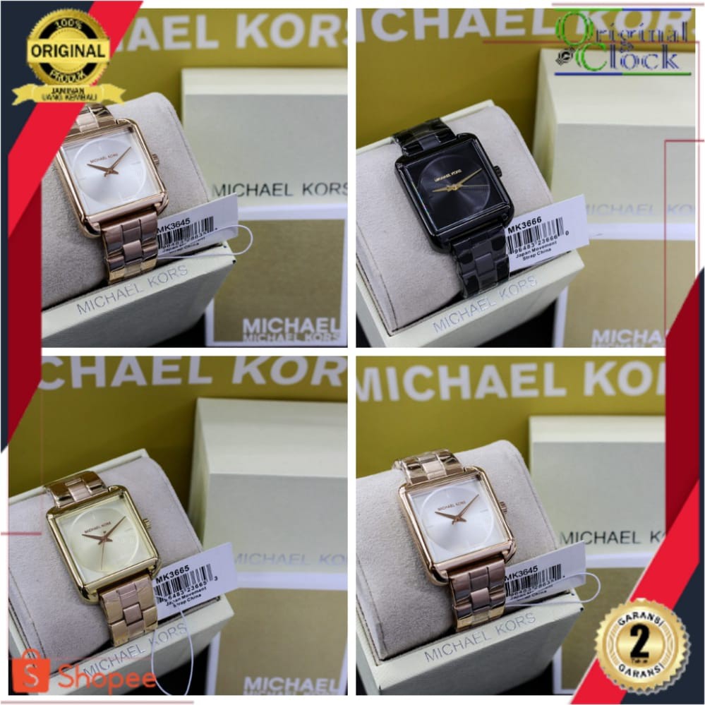 JAM TANGAN PRIA WANITA | RANTAI | KULIT | KARET | MURAH | WANITA M1CHA3L K0RS LAKE MK 3645 MK 3666 M