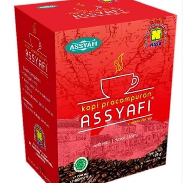 

KOPI PRACAMPURAN ASSYAFI, minuman nasa dengan manfaat utuk tubuh,nikmat kesehatan