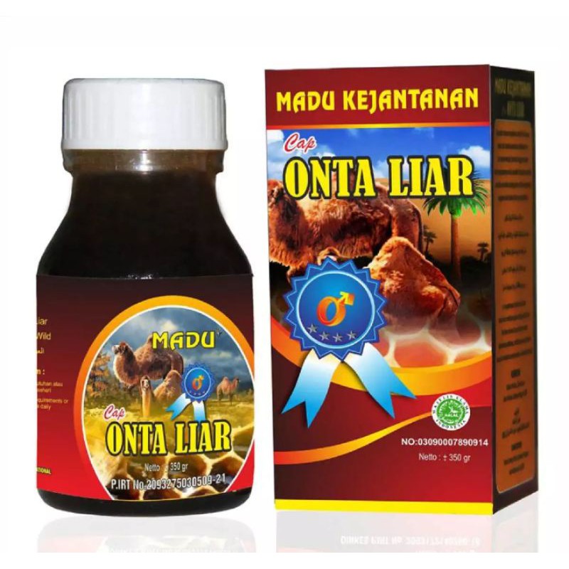 Suplemen Kesehatan Pria Dewasa Madu Stamina Dan Kejantanan Pria Madu Kejantanan Cap Onta Liar 350 g
