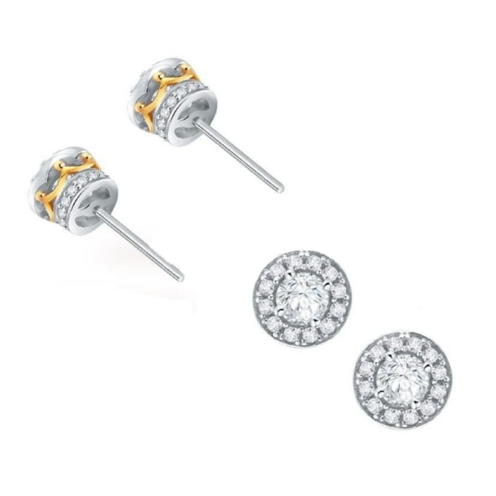 

Dominique Jewellery- Anting Princess Lotus Sandra Dewi Gold 75,5% SNI