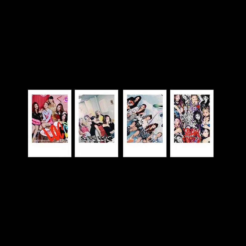 9pcs / Set Kartu Lomo Kpop ITZY Crazy In Love Official Untuk Koleksi Penggemar