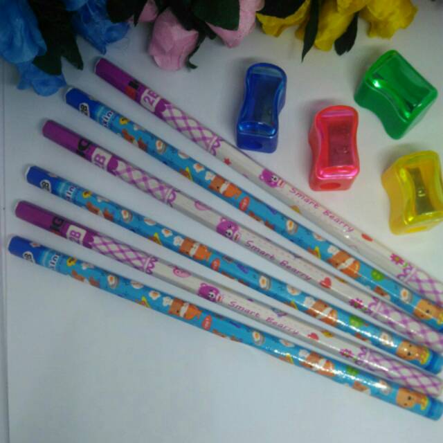 

Pensil kayu 2B karakter
