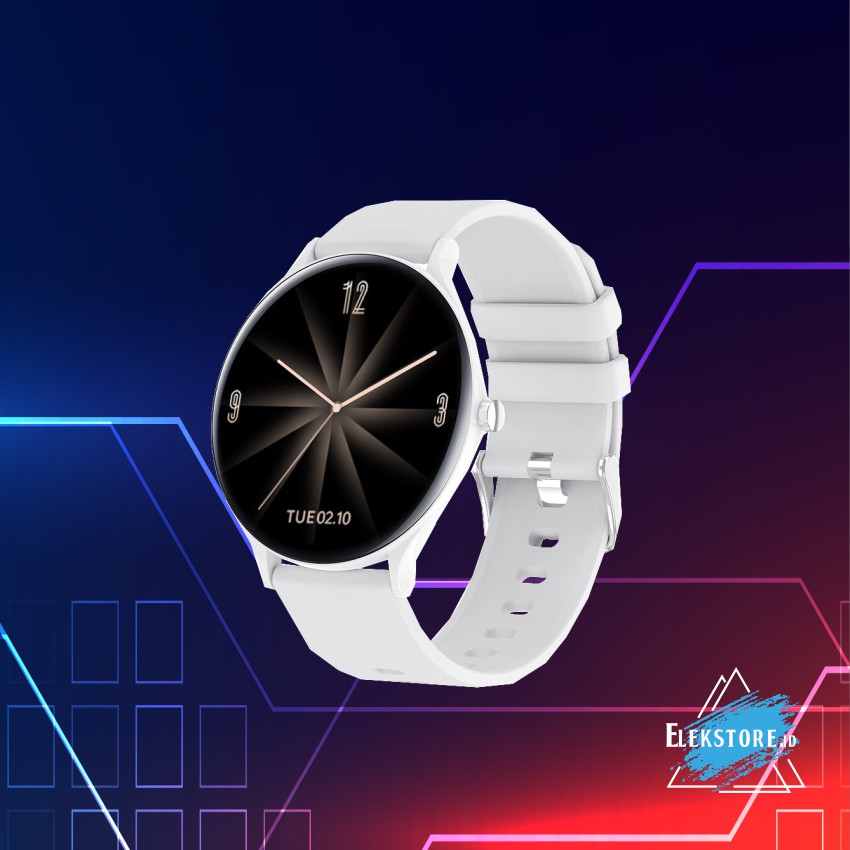 Jam Tangan Fashion// QW13 Smartwatch - Wanita Pria / Waterproof IP67 / Custom Watchfaces