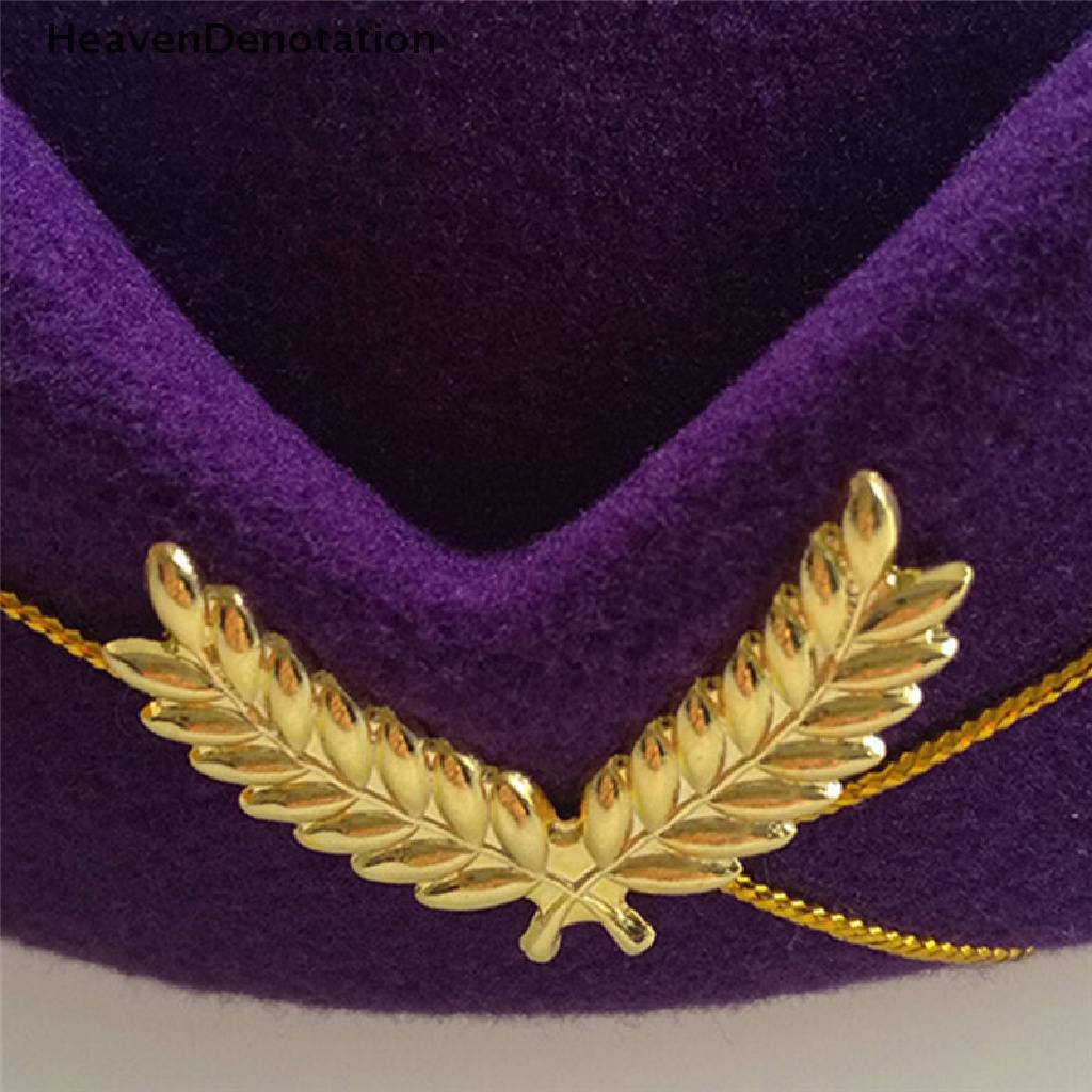 [HeavenDenotation] Cosplay Airline stewardess Cap Hat Wool Uniform Plane Fans Women Stage Perform