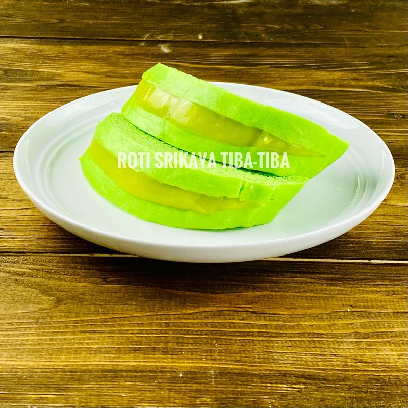 

Roti Srikaya Kukus Pandan Selai Pandan - Roti Srikaya Tiba-tiba