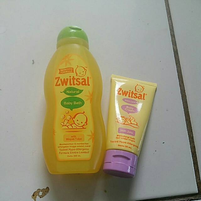 Paket zwitsal 30rb sabun mandi dan baby cream